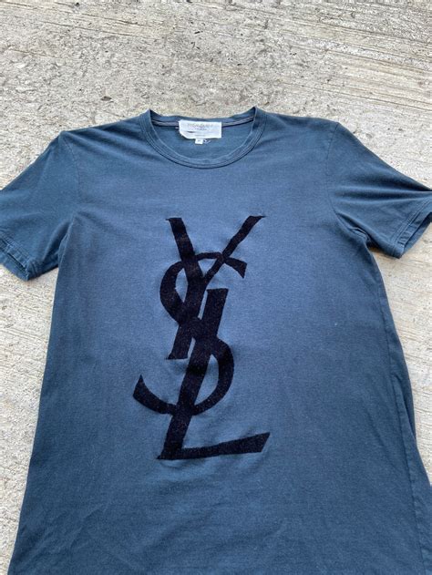 ysl mens t shirt replica|Ysl Logo Shirt In Men's T.